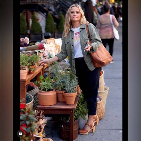 Swedish Hasbeens NWT Bow Covered Sandal Clog Sandal Best Super comfortable ❤️ - Picture 7 of 12